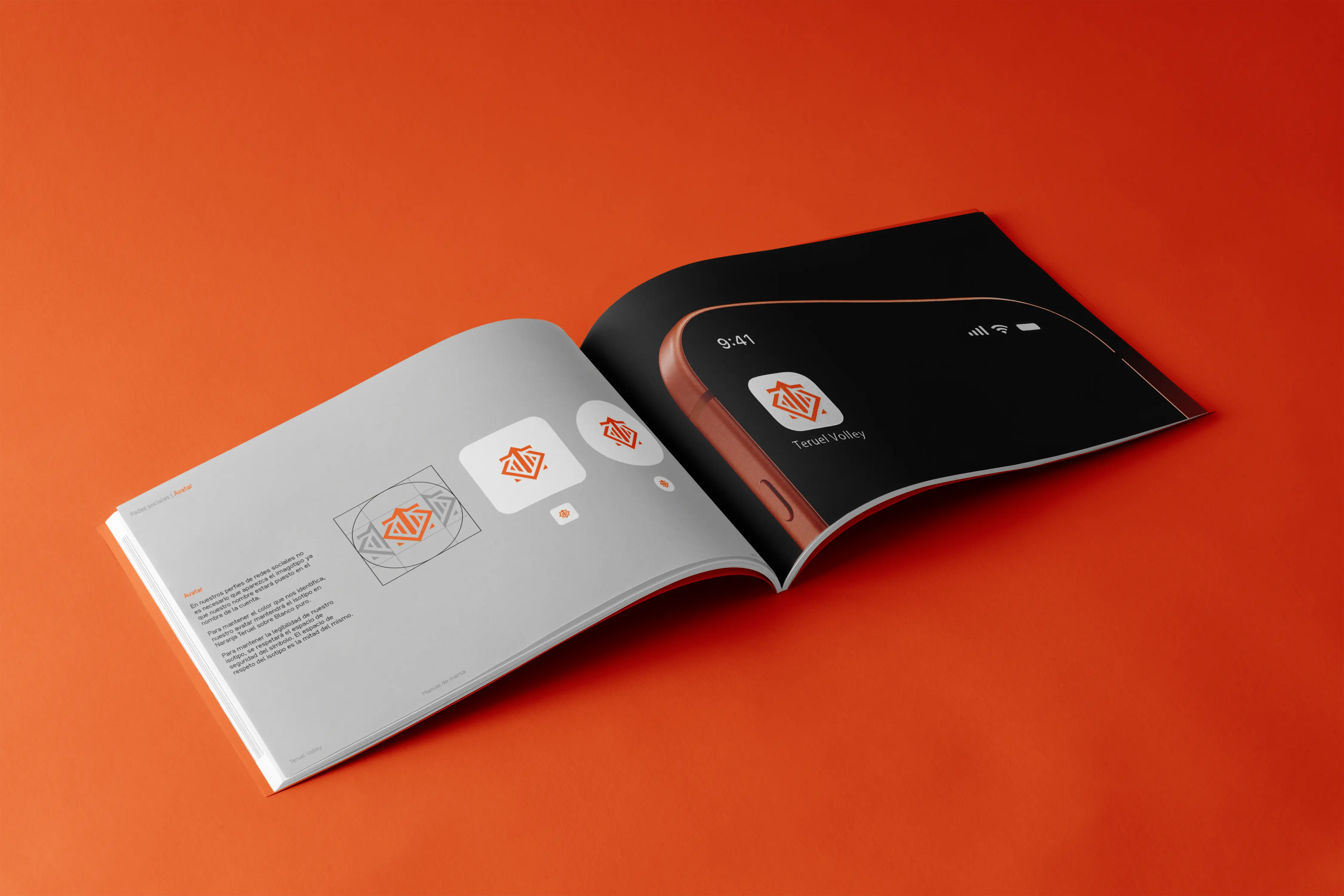 Manual de identidad visual de Teruel Volley